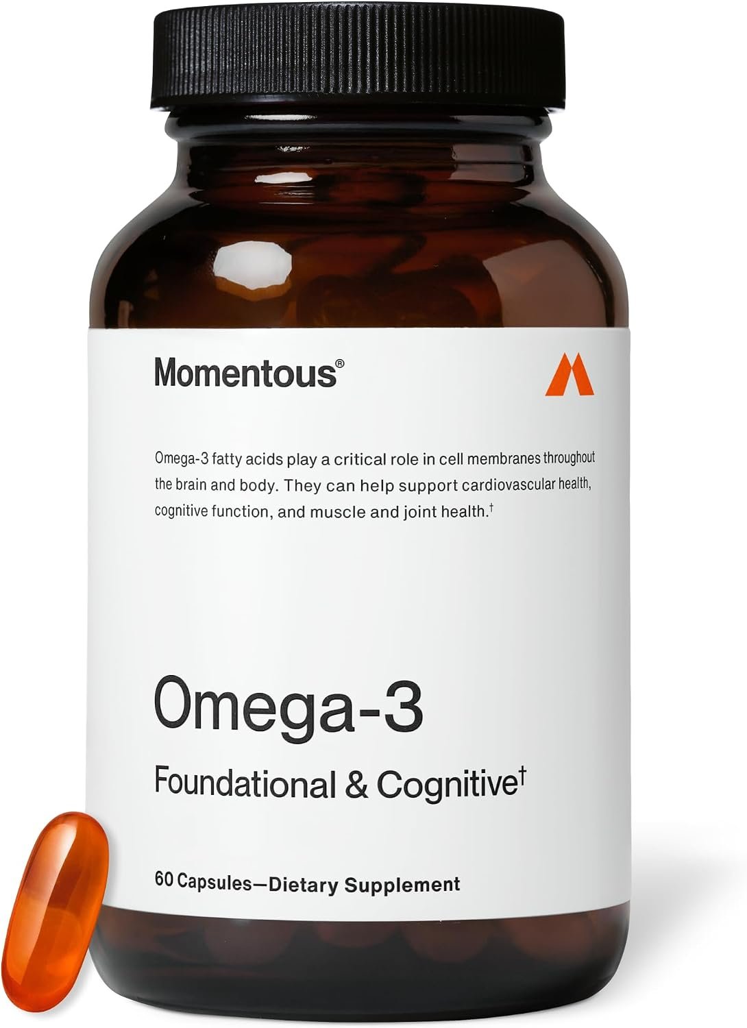 Omega-3 Fish Oil supplement by Momentous